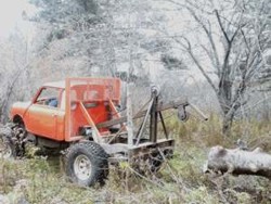 Homemade truck tractor