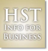 HST info for business